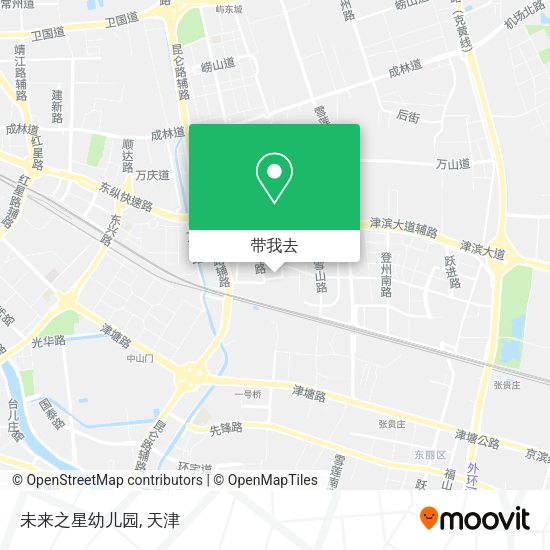 未来之星幼儿园地图