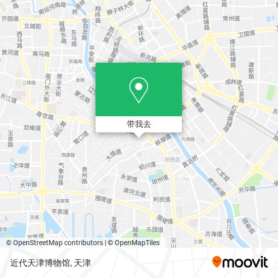 近代天津博物馆地图