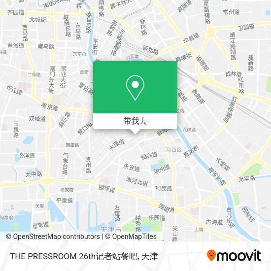 THE PRESSROOM 26th记者站餐吧地图