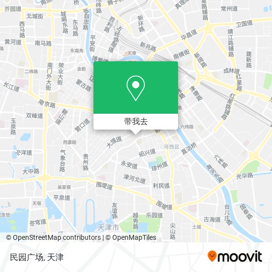 民园广场地图