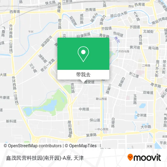 鑫茂民营科技园(南开园)-A座地图