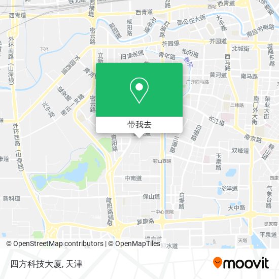 四方科技大厦地图