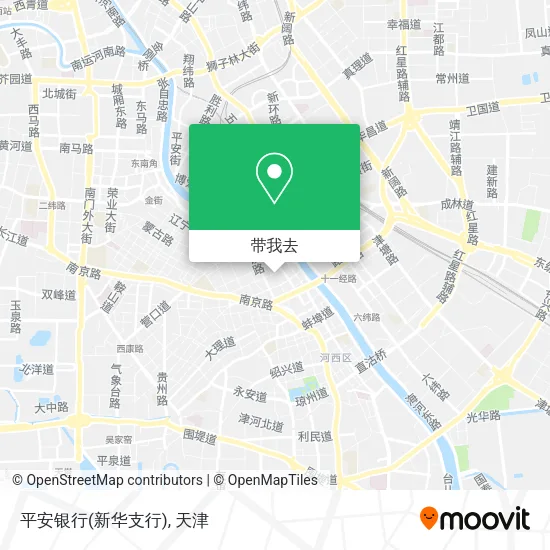 平安银行(新华支行)地图