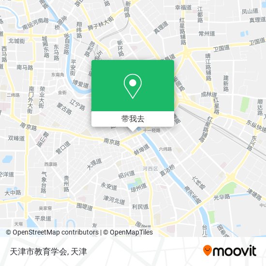 天津市教育学会地图