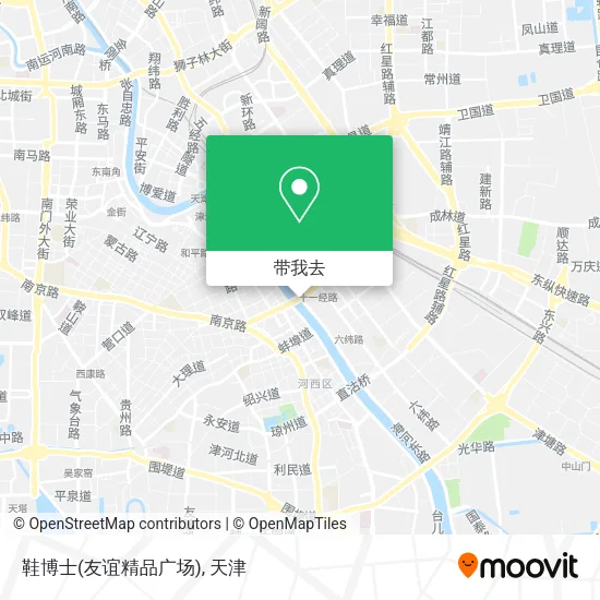 鞋博士(友谊精品广场)地图