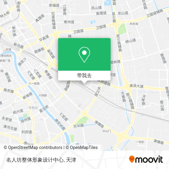 名人坊整体形象设计中心地图