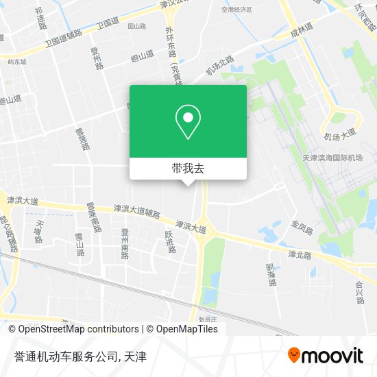 誉通机动车服务公司地图