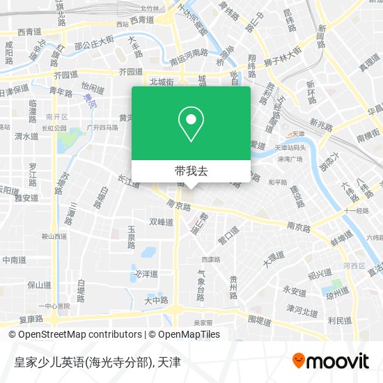 皇家少儿英语(海光寺分部)地图