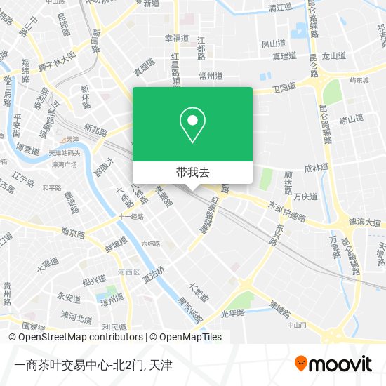 一商茶叶交易中心-北2门地图