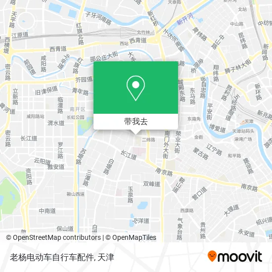 老杨电动车自行车配件地图