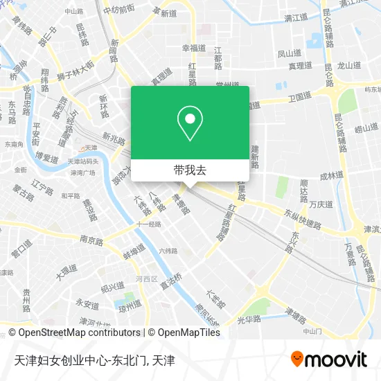 天津妇女创业中心-东北门地图