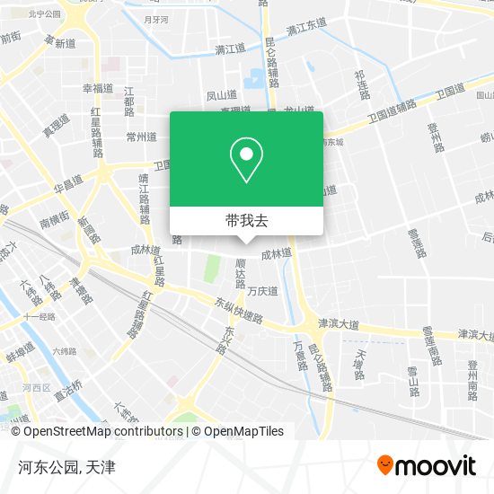 河东公园地图