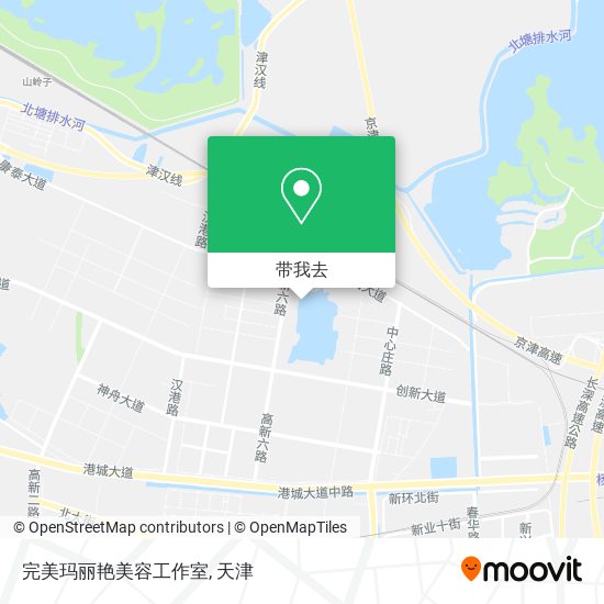 完美玛丽艳美容工作室地图