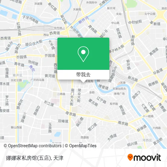 娜娜家私房馆(五店)地图