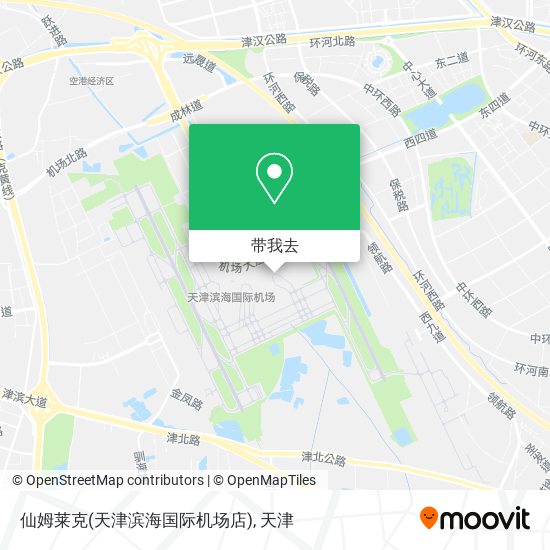 仙姆莱克(天津滨海国际机场店)地图
