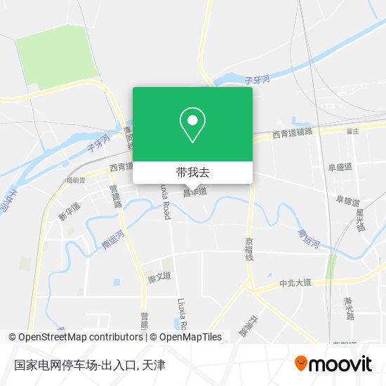 国家电网停车场-出入口地图