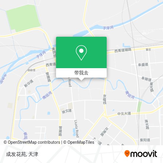 成发花苑地图