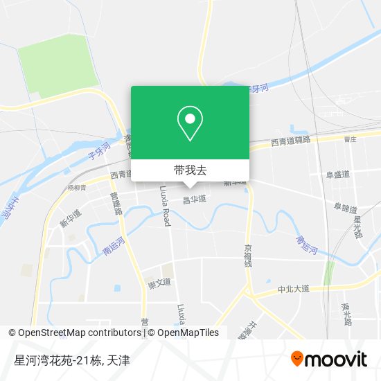 星河湾花苑-21栋地图