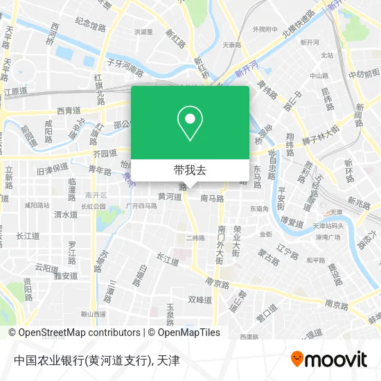 中国农业银行(黄河道支行)地图