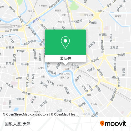 国银大厦地图