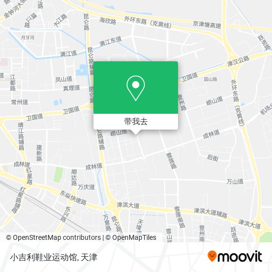 小吉利鞋业运动馆地图