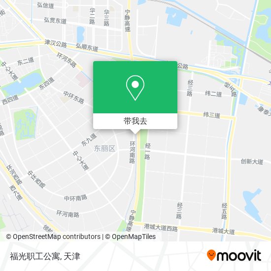 福光职工公寓地图