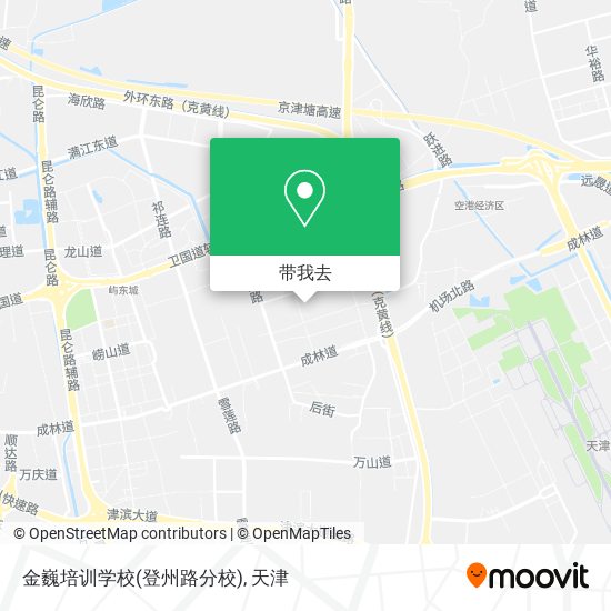 金巍培训学校(登州路分校)地图