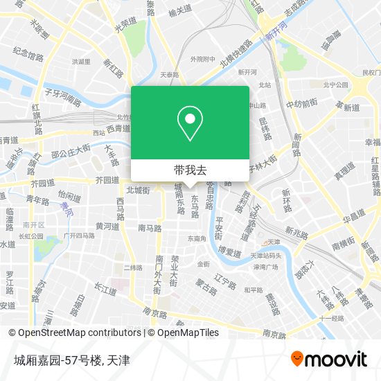 城厢嘉园-57号楼地图