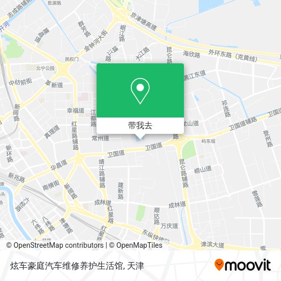 炫车豪庭汽车维修养护生活馆地图