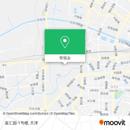 嘉汇园-1号楼地图