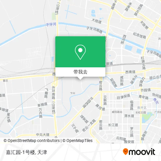 嘉汇园-1号楼地图