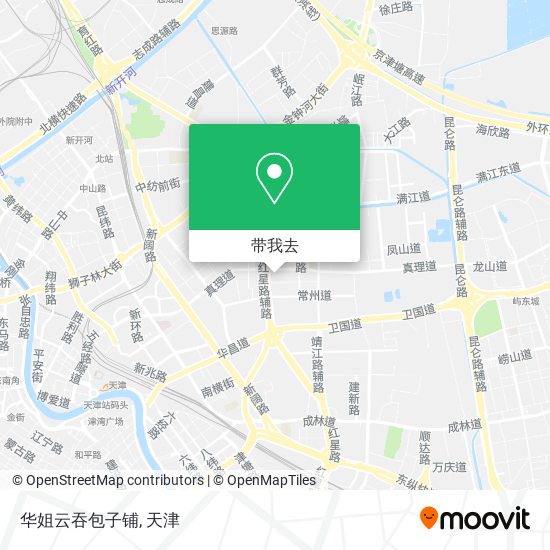 华姐云吞包子铺地图