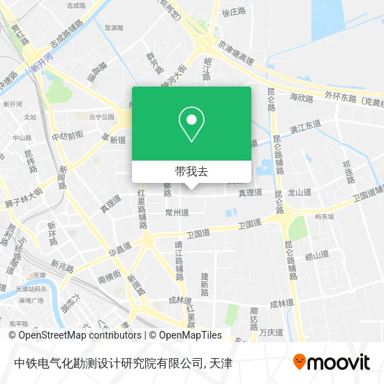 中铁电气化勘测设计研究院有限公司地图