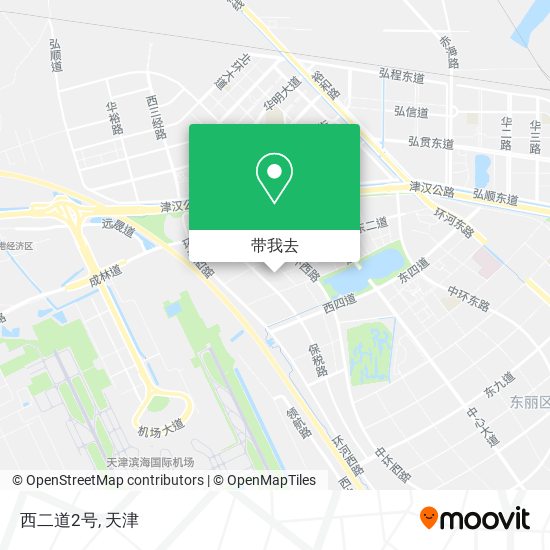 西二道2号地图