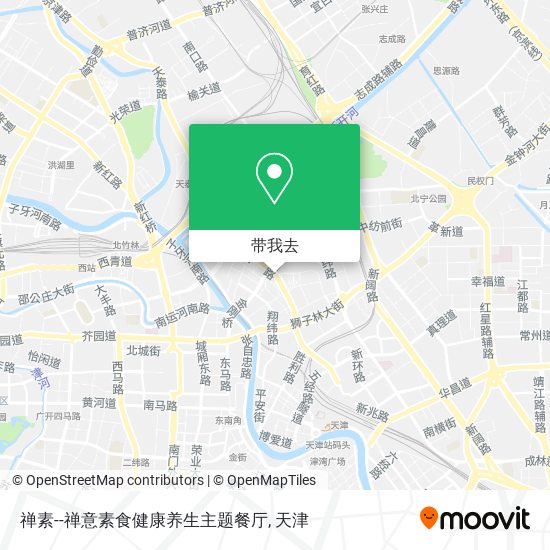 禅素--禅意素食健康养生主题餐厅地图