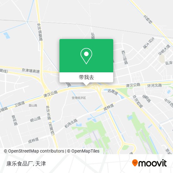 康乐食品厂地图