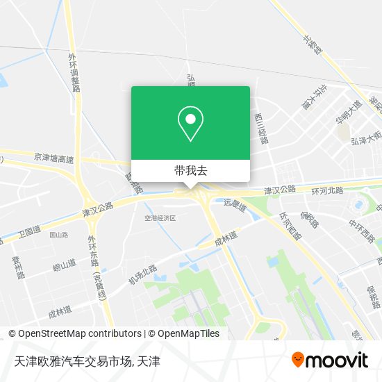 天津欧雅汽车交易市场地图