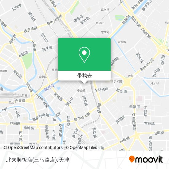 北来顺饭店(三马路店)地图