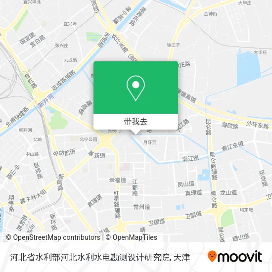 河北省水利部河北水利水电勘测设计研究院地图