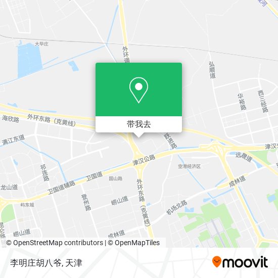 李明庄胡八爷地图