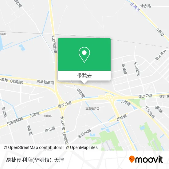 易捷便利店(华明镇)地图