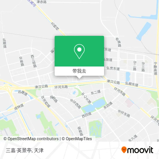 三嘉·英景亭地图