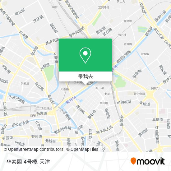 华泰园-4号楼地图