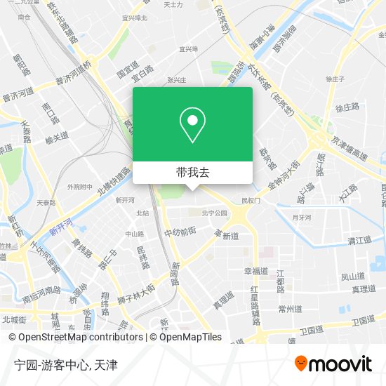 宁园-游客中心地图