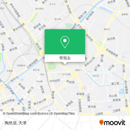 陶然居地图