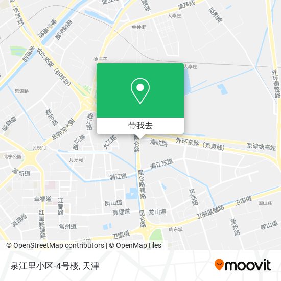 泉江里小区-4号楼地图