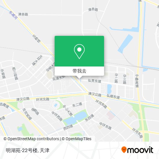 明湖苑-22号楼地图