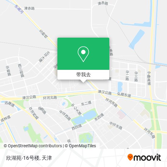 欣湖苑-16号楼地图