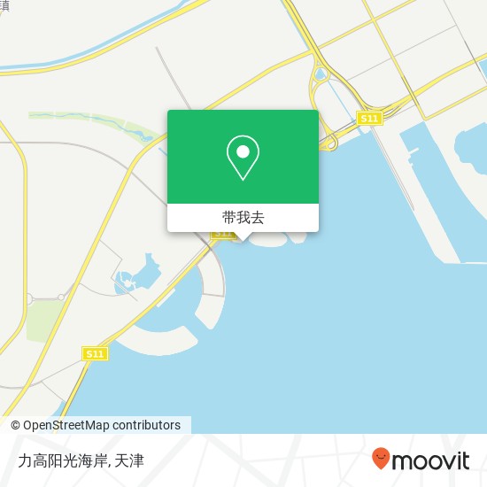 力高阳光海岸地图