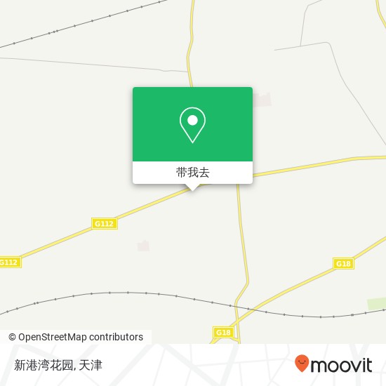新港湾花园地图